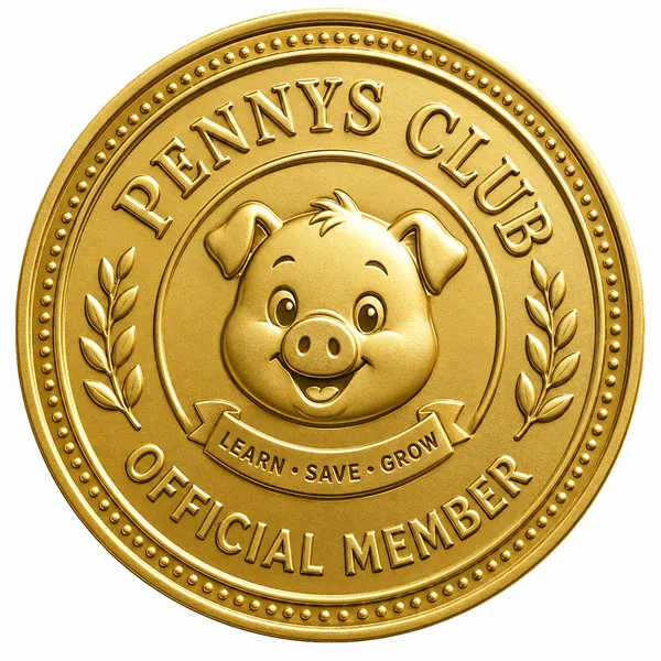 Penny's Club Official Member gold badge