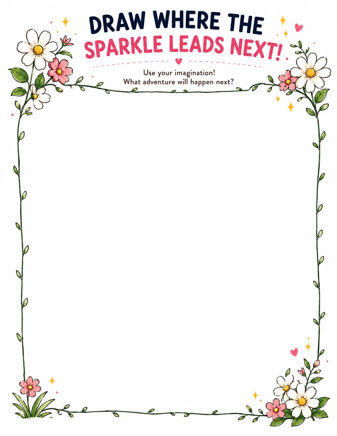 What Did Penny Find? — Draw your idea activity sheet